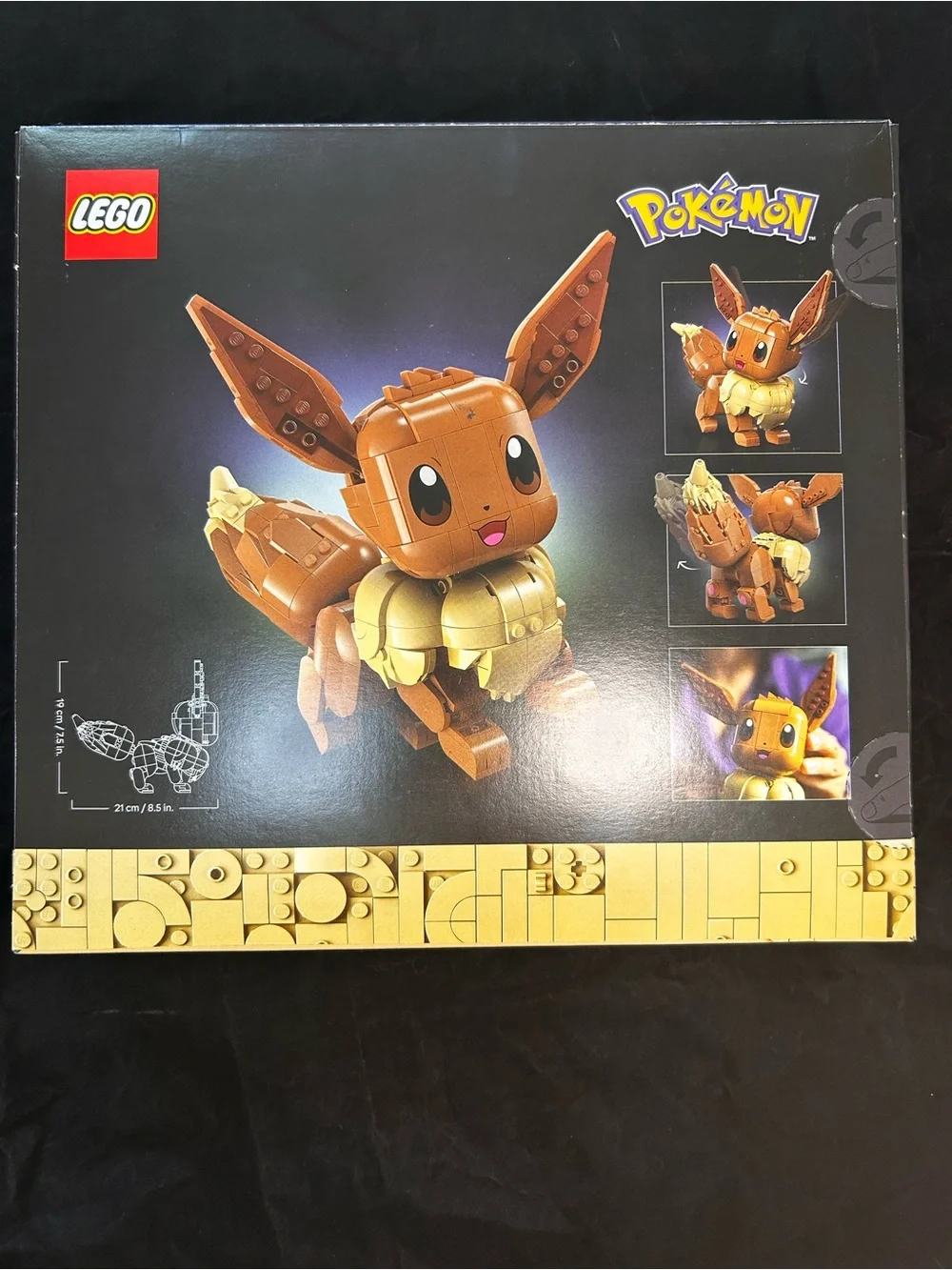 Lego Eevee Buildable Figure in Brown and Cream